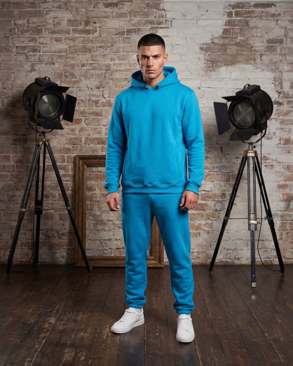 Men's Classic Pullover Hoodie & Jogger Set – alternate view 14