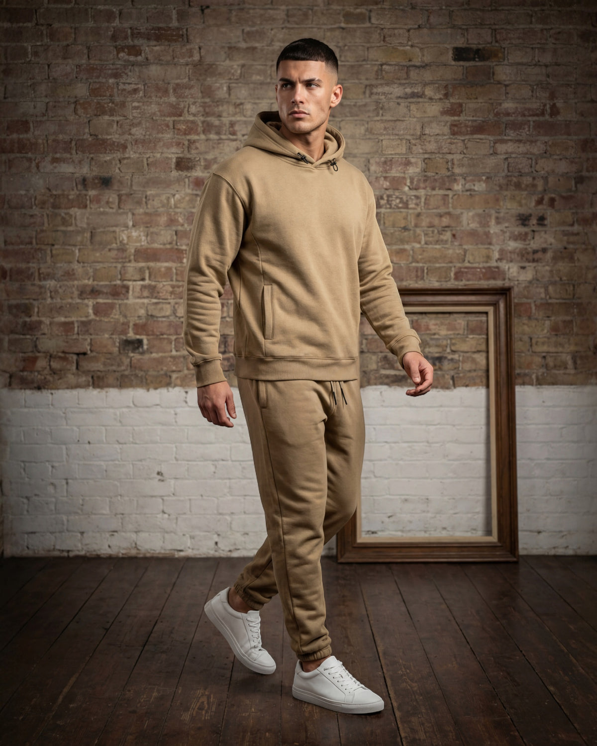 Men's Classic Pullover Hoodie & Jogger Set – alternate view 31