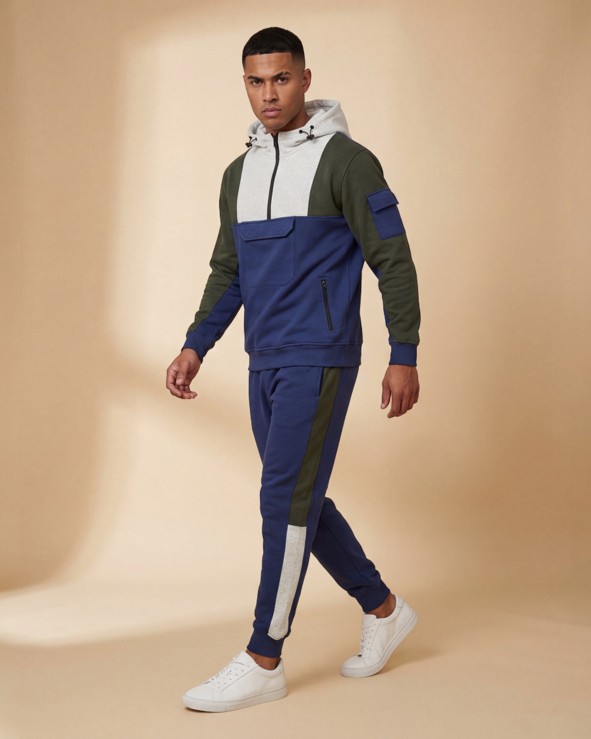 Men's Quarter-Zip Heavy Duty Sweatsuit – alternate view 3