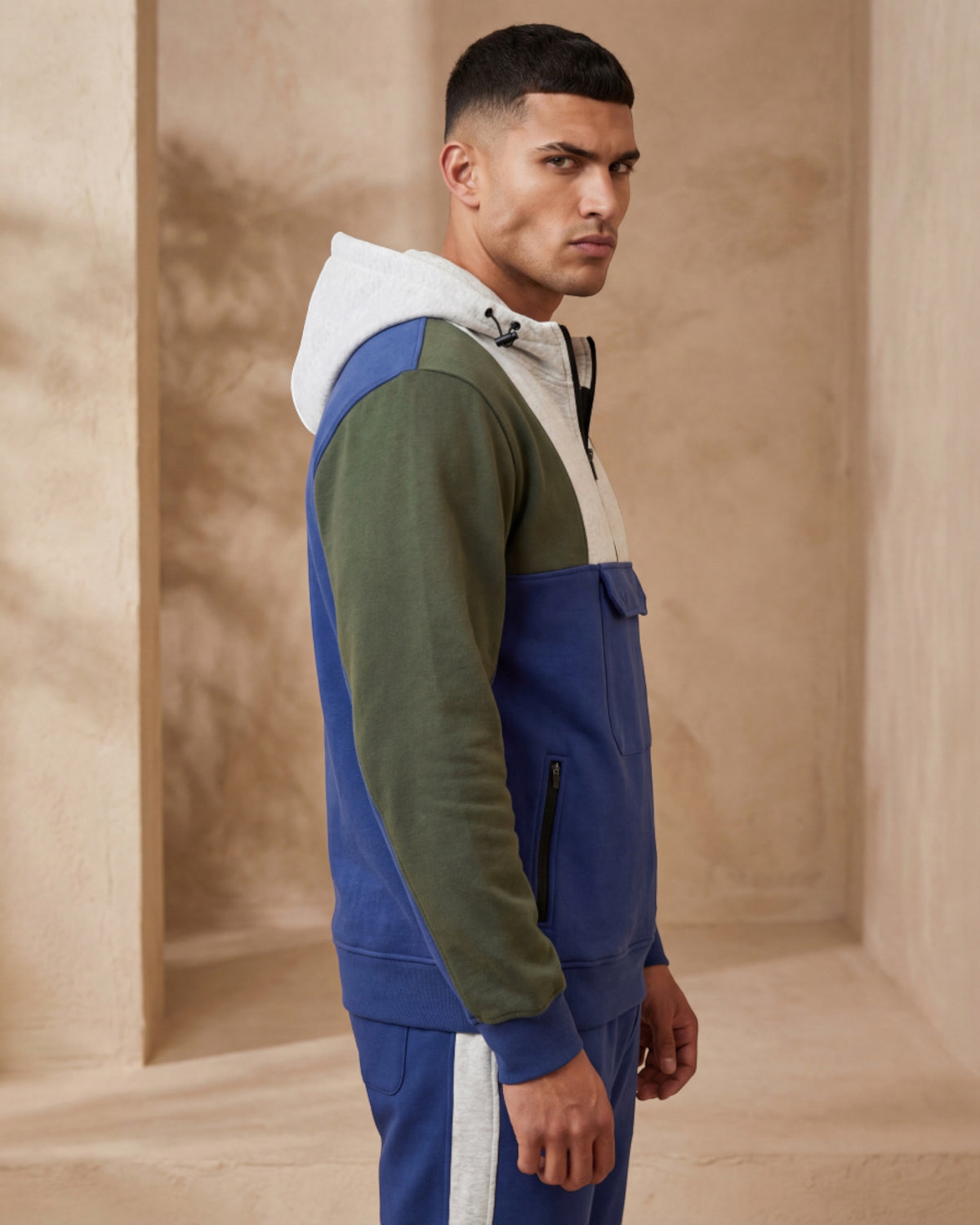 Men's Quarter-Zip Heavy Duty Sweatsuit – alternate view 5