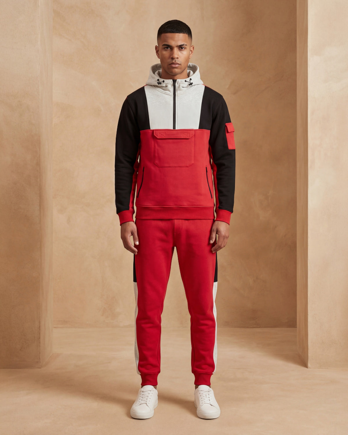 Men's Quarter-Zip Heavy Duty Sweatsuit – alternate view 32