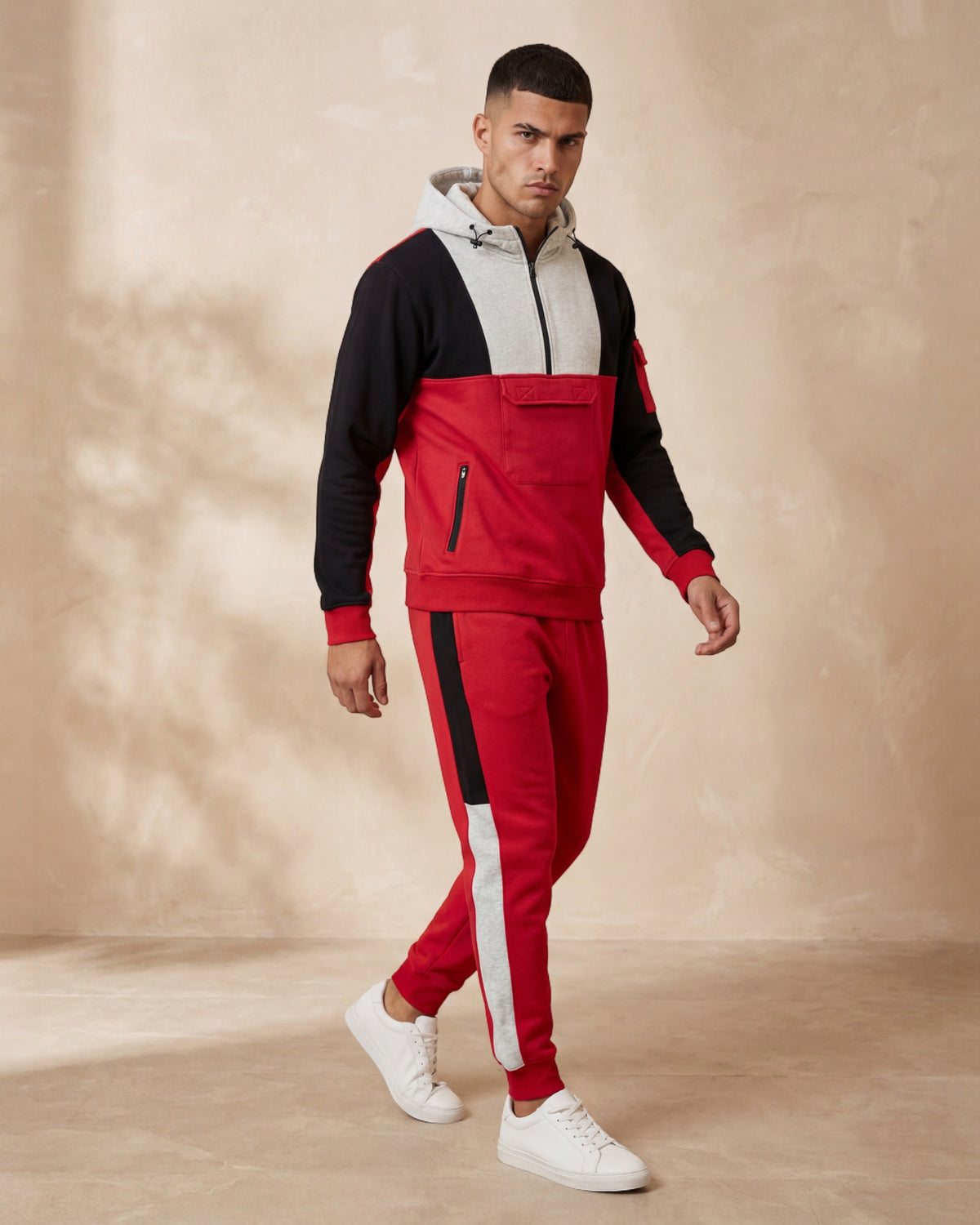 Men's Quarter-Zip Heavy Duty Sweatsuit – alternate view 34