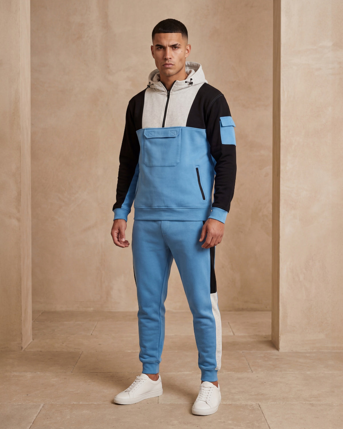 Men's Quarter-Zip Heavy Duty Sweatsuit – alternate view 27