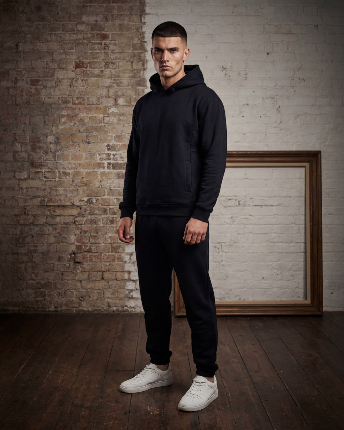 Men's Classic Pullover Hoodie & Jogger Set – alternate view 20