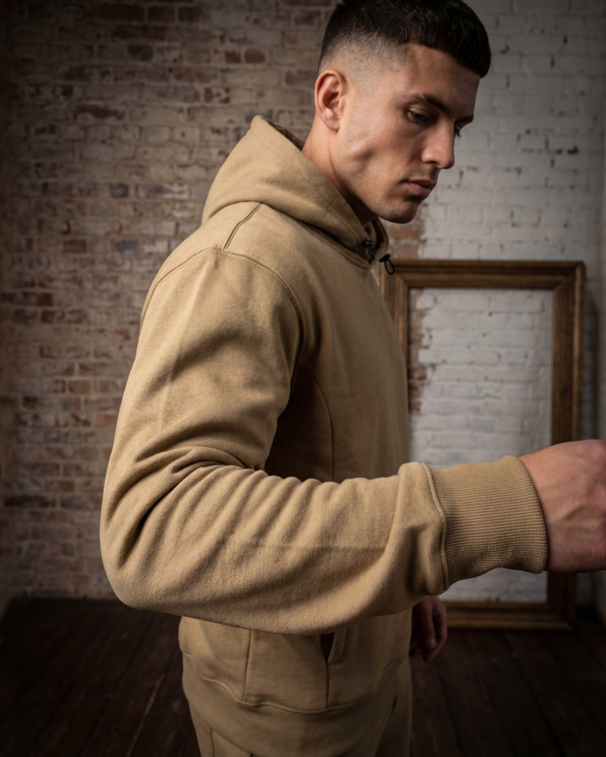 Men's Classic Pullover Hoodie & Jogger Set – alternate view 36