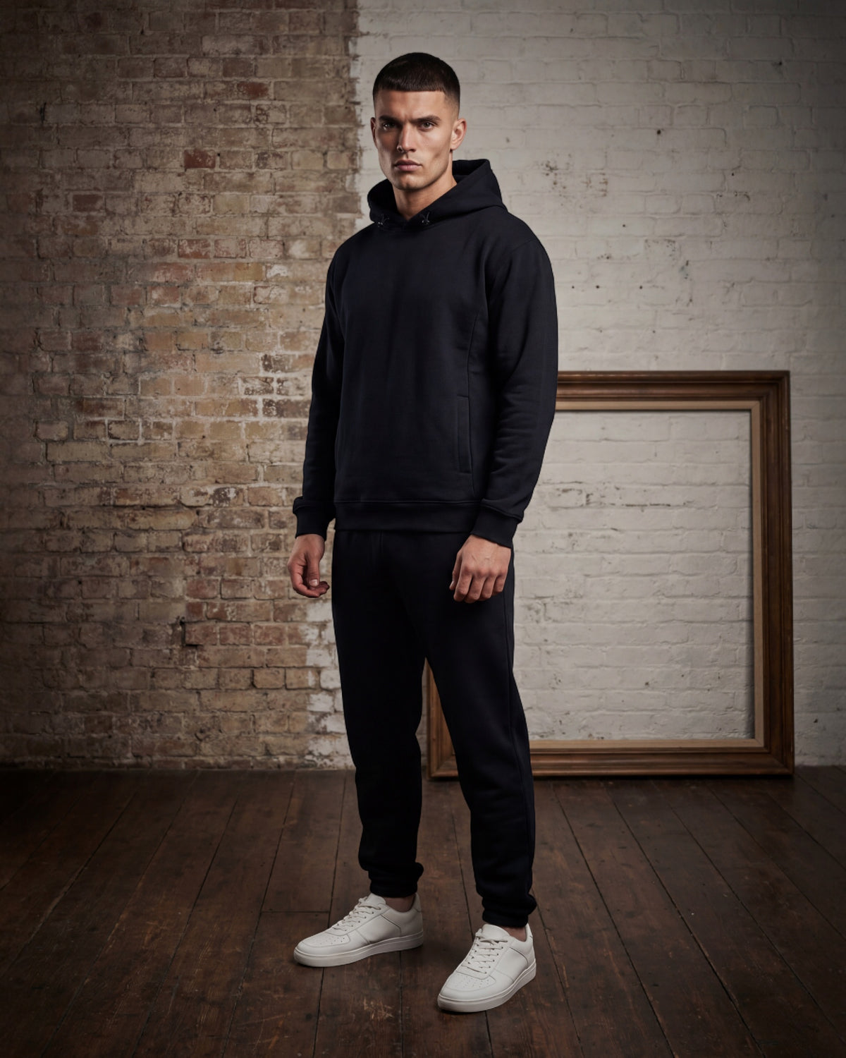 Men's Classic Pullover Hoodie & Jogger Set – alternate view 21