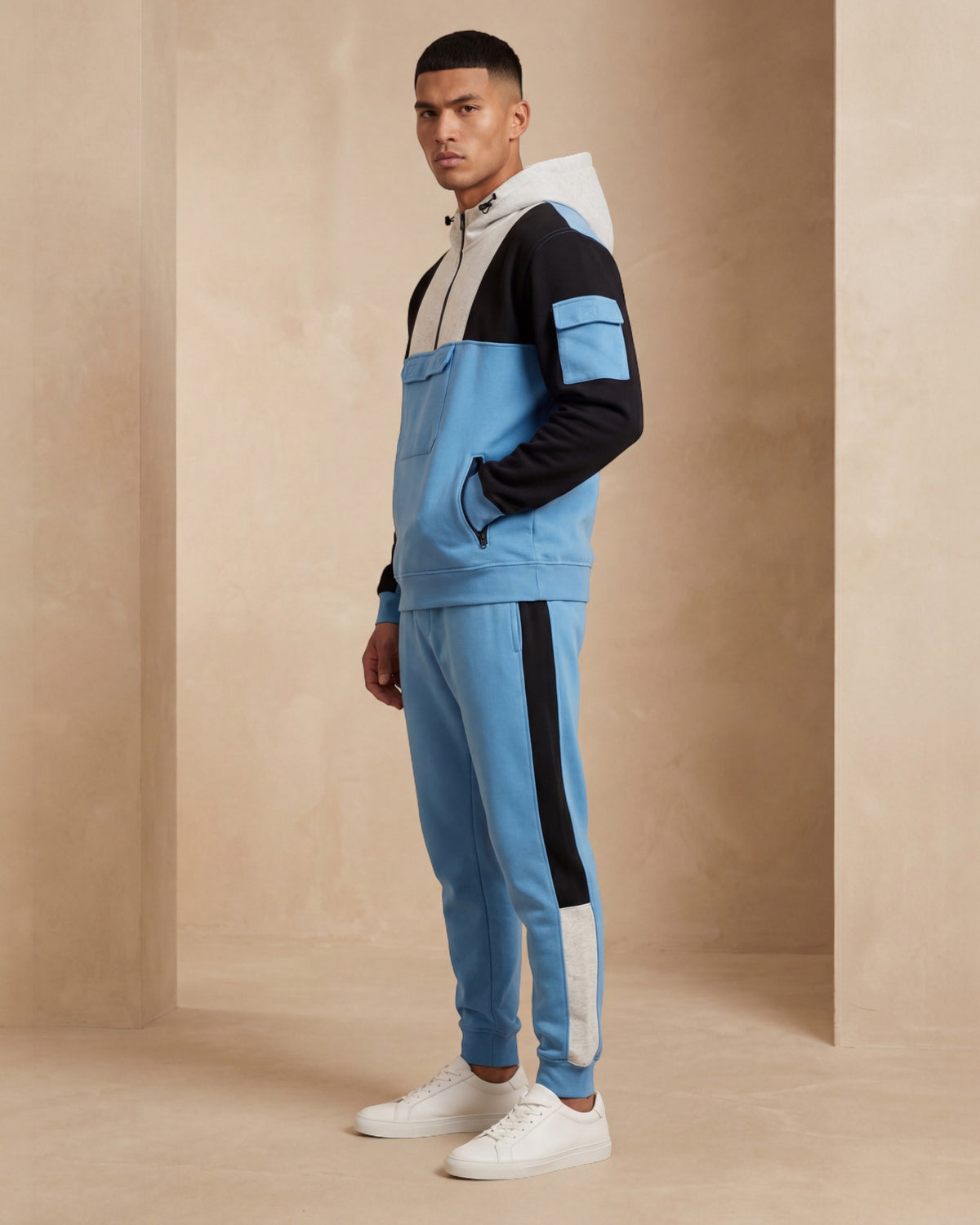 Men's Quarter-Zip Heavy Duty Sweatsuit – alternate view 29