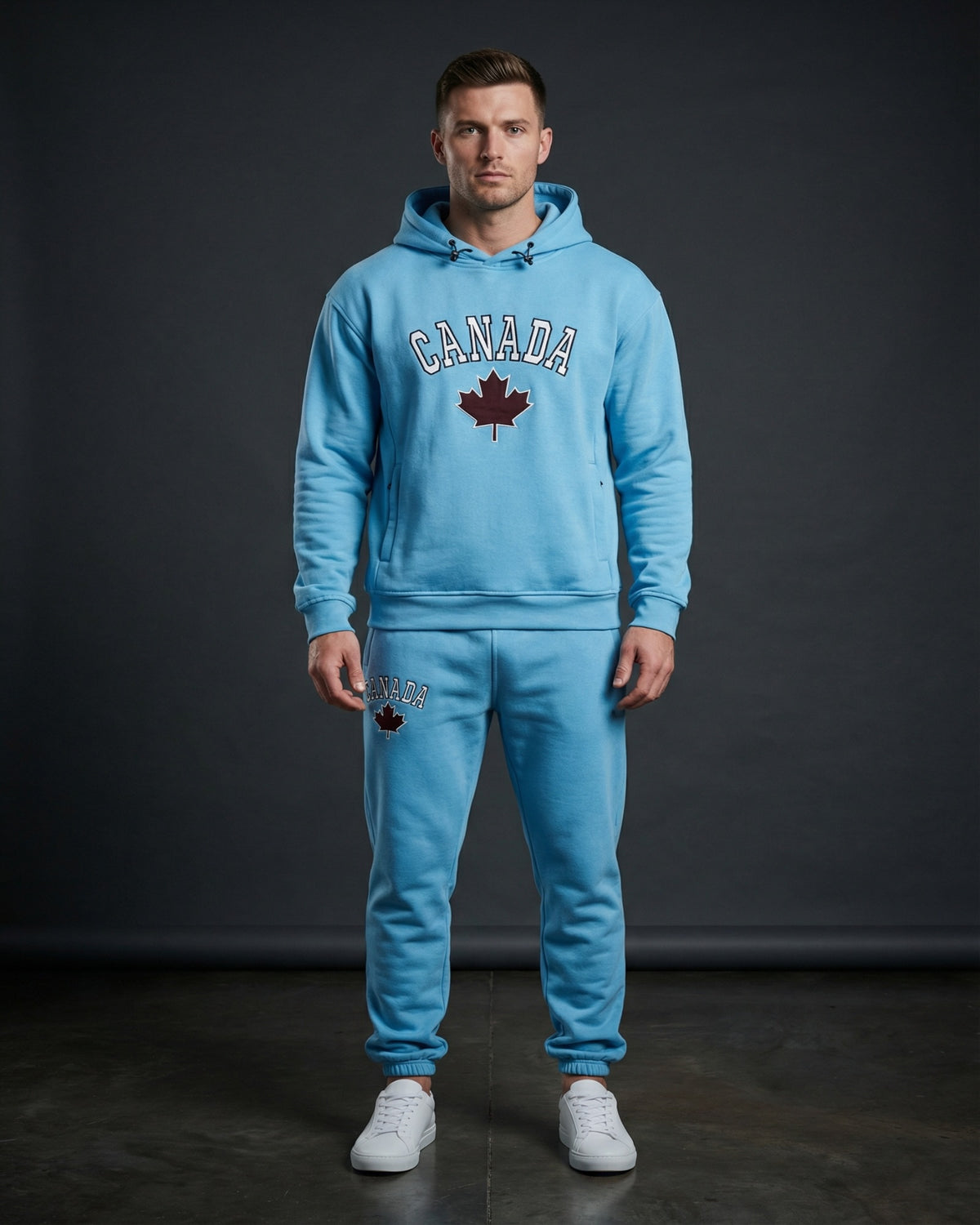 Men's Classic Pullover Canada Print Sweatsuit – alternate view 7