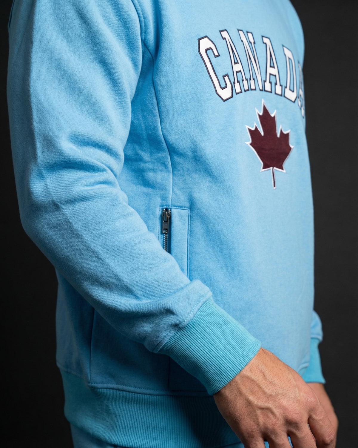 Men's Classic Pullover Canada Print Sweatsuit – alternate view 10