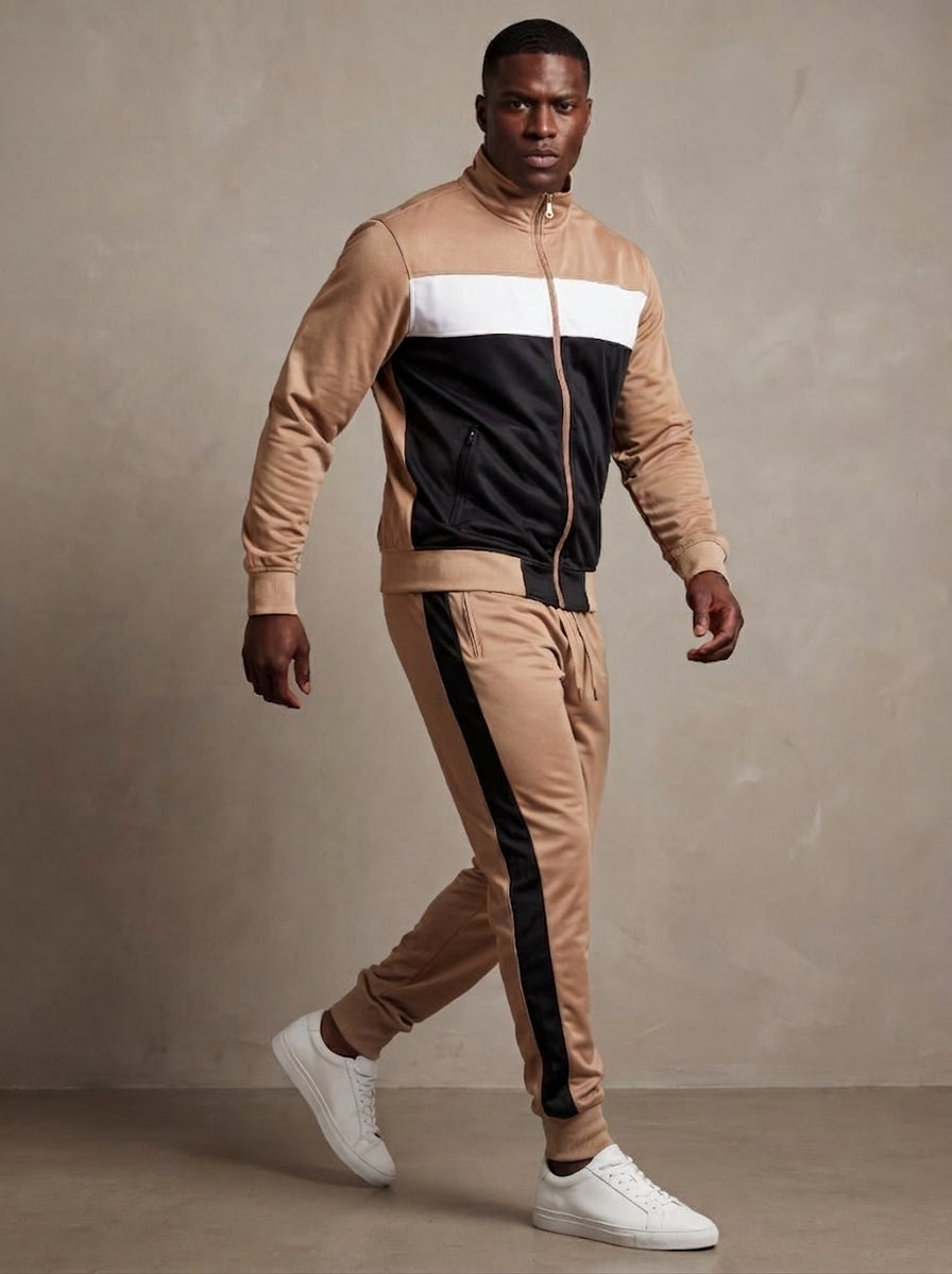 Men's Coral Jogger Tracksuit – alternate view 3