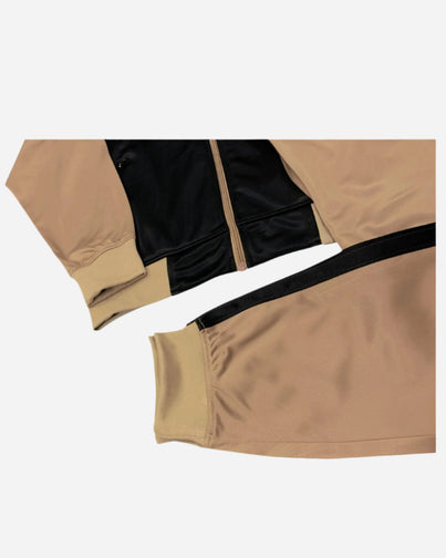 Men’s 2-Piece Tracksuit Traditional Coral Blocks Active Track Jacket and Track pants Outfits