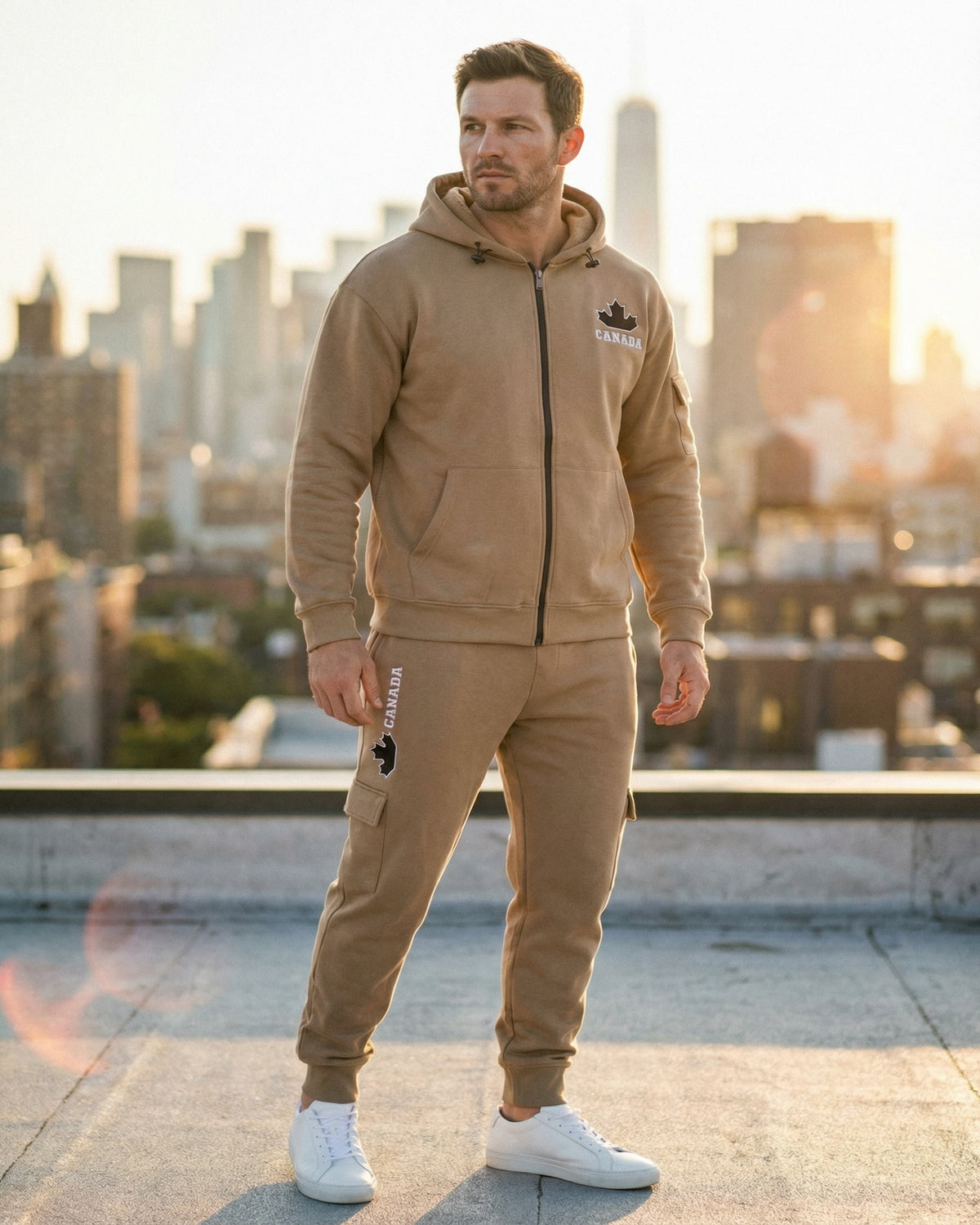 Men's Friendly Neighbor Hoodie & Jogger Set – alternate view 7