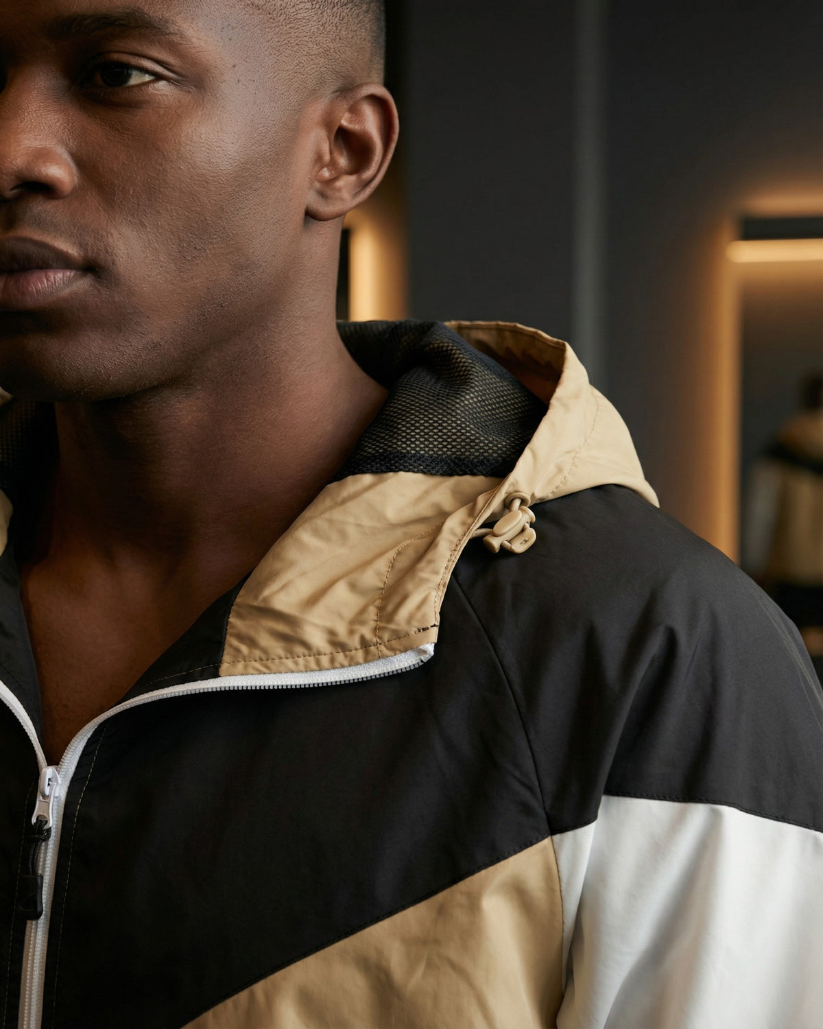 Men's Colorblock Windbreaker Workout Set – alternate view 20