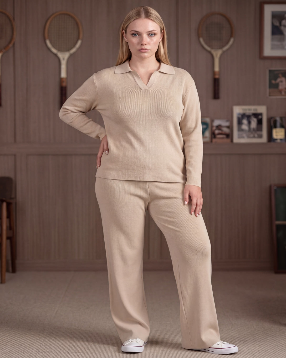 Women’s Premium Knit Soft Relax Fit Set – alternate view 4