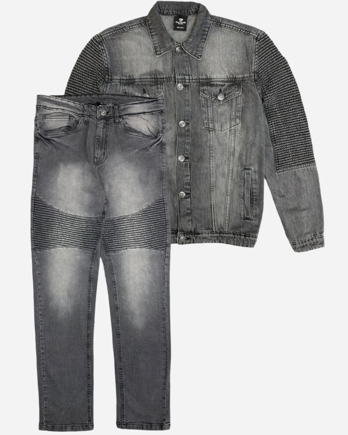 Men's Modern Moto Denim Set – Premium 14OZ Denim – alternate view 5