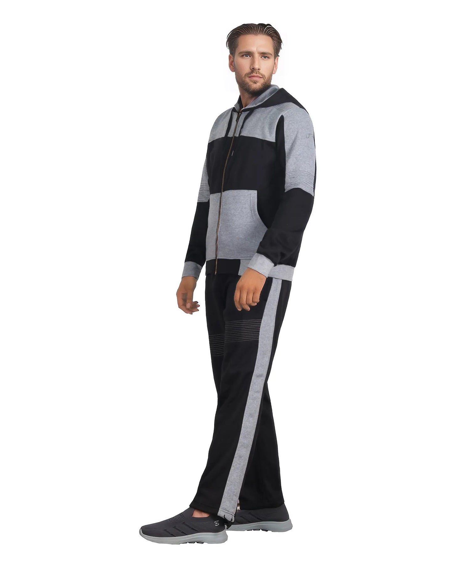 Men's Reef-Tech Fleece Sweatsuit biker stitch Set