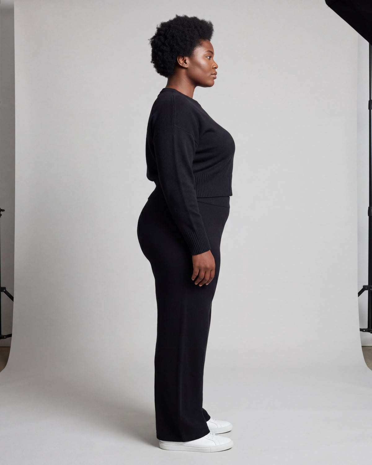 The Soft Comfy Crop Shirt Knit Set – alternate view 13