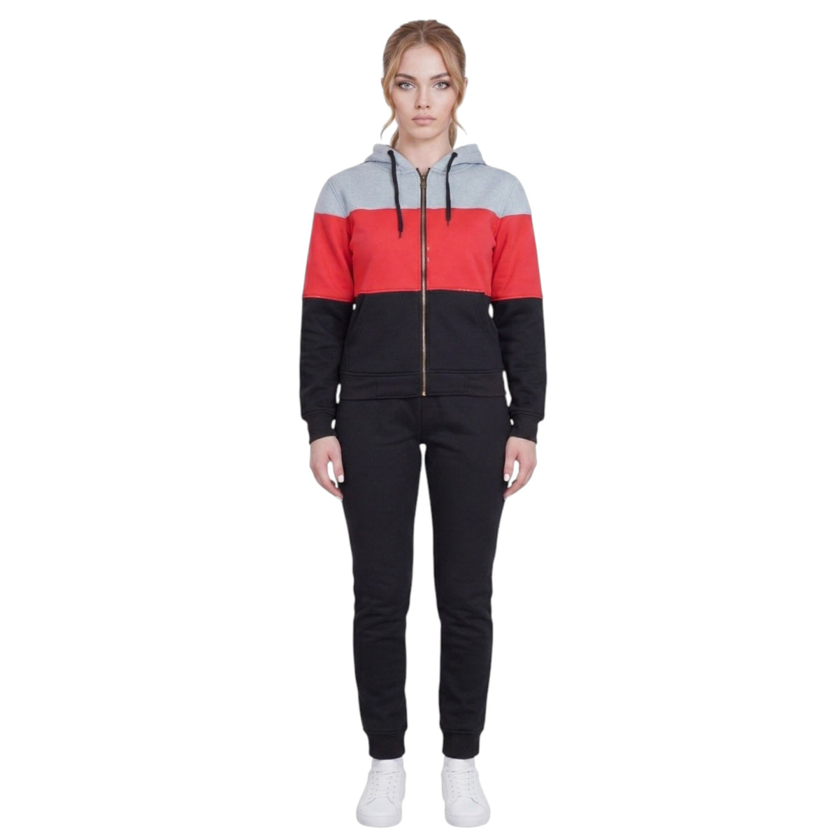 Women’s ColorBlock Zip-Up Sweatsuit – alternate view 12