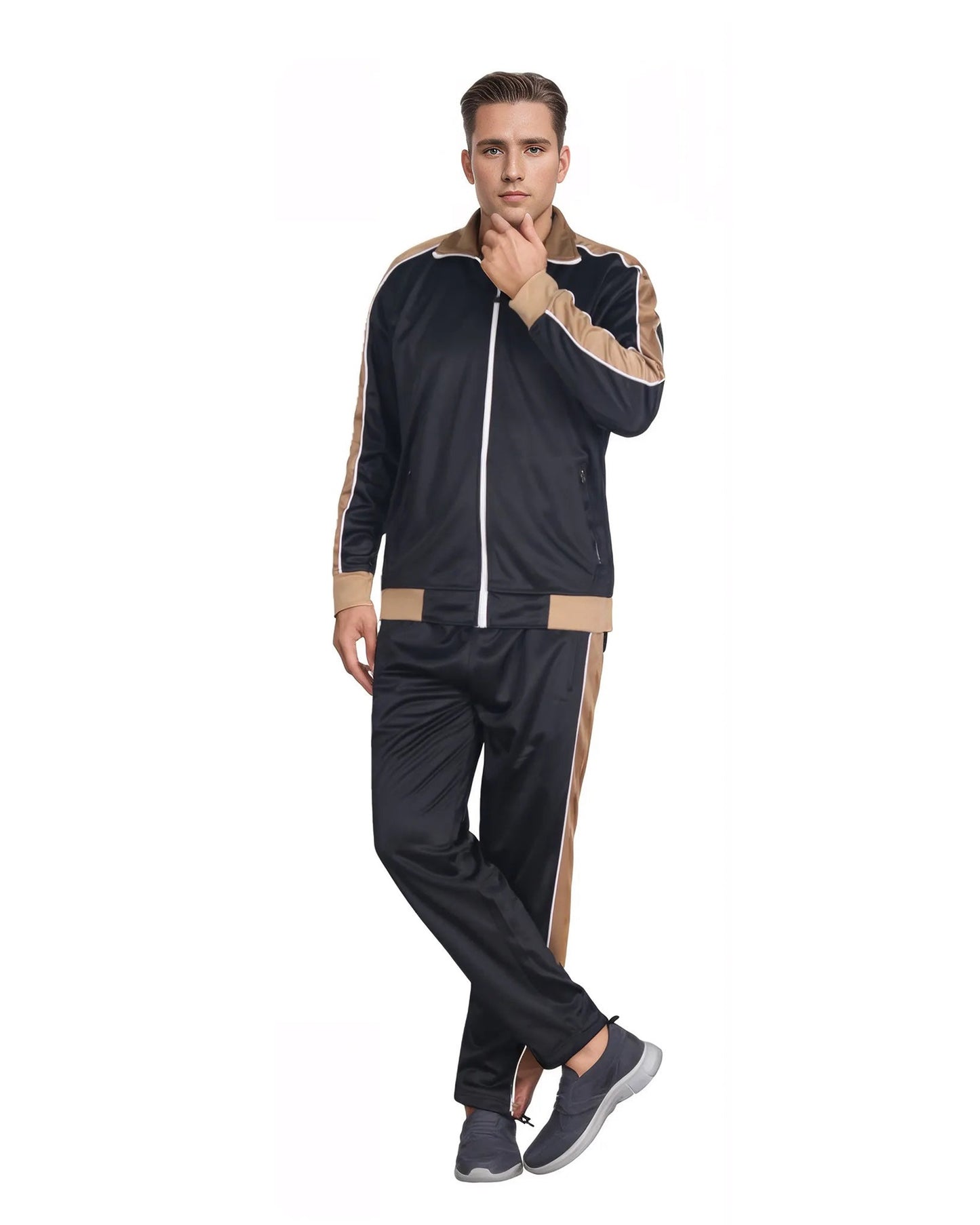 Men’s 2-Piece Tracksuit Series Three Jogging Outfit