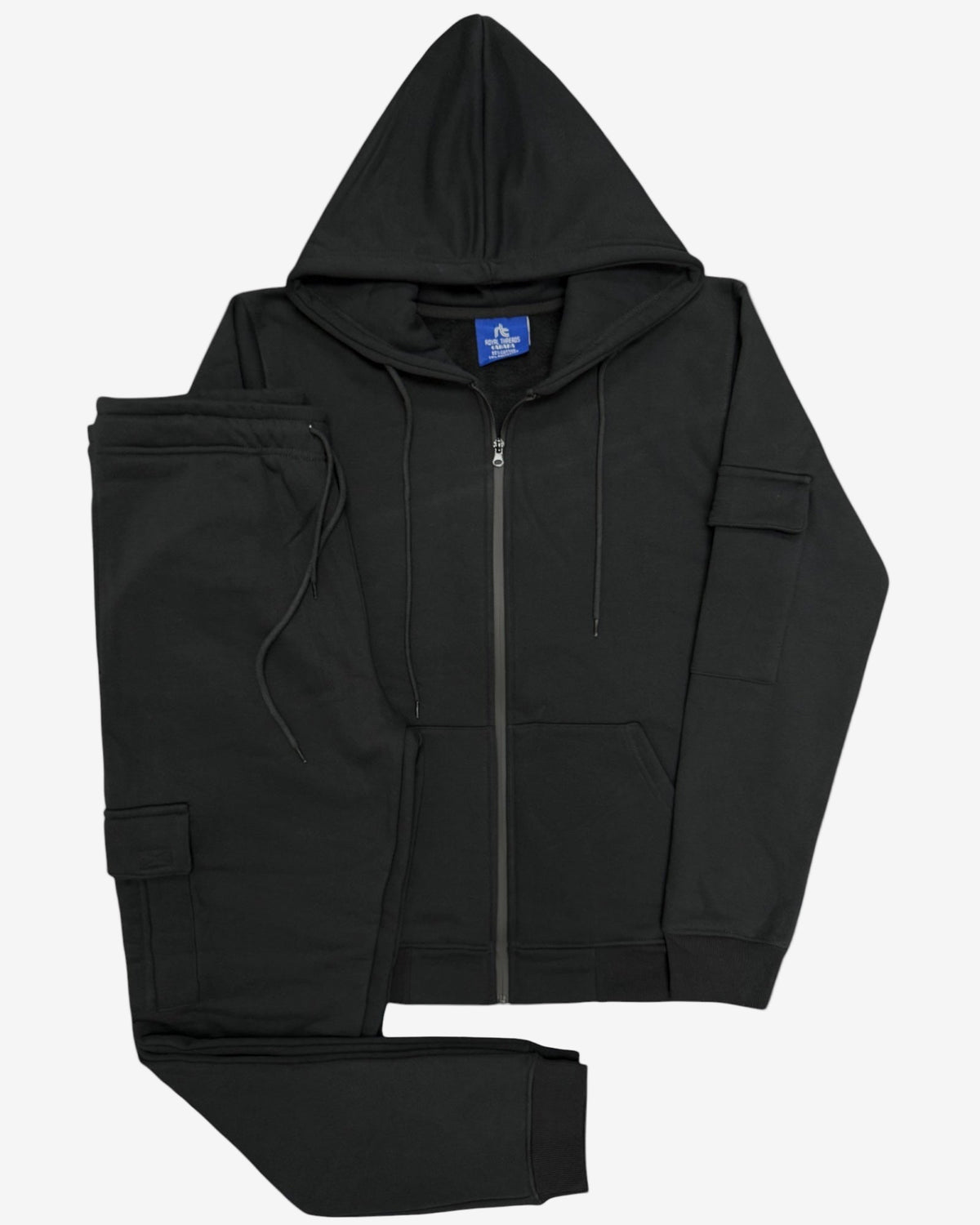Men’s Premium Cotton Cargo Set – Heavy Duty 450GSM Fleece – alternate view 15