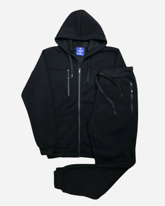 Men's Two Piece Tech Jogger Fleece Sweatsuit
