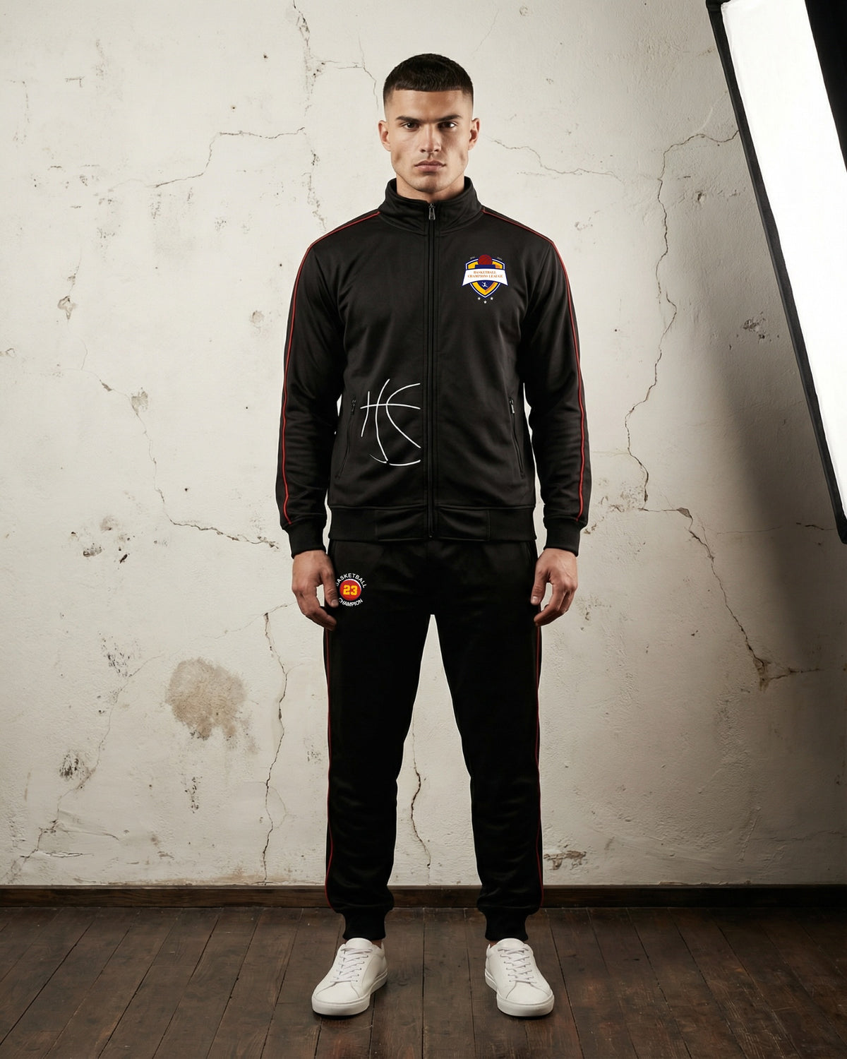 Men's Basketball Inspired Tracksuit – alternate view 2