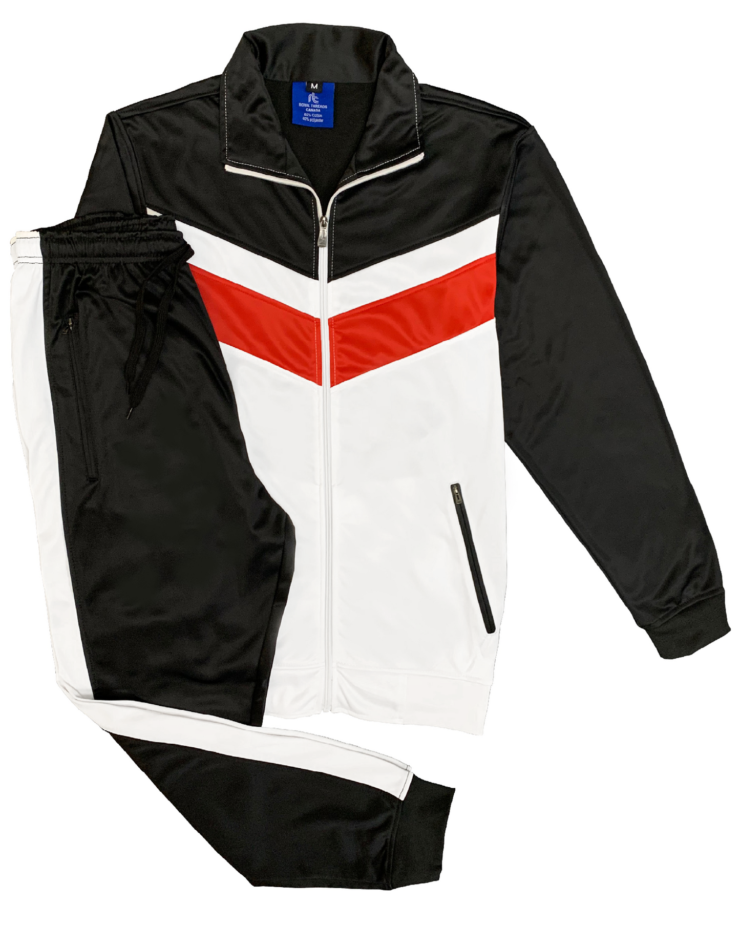 Men's Active Daily wear Tracksuit Jogger Track Jacket & Track Pants Jogging Suit