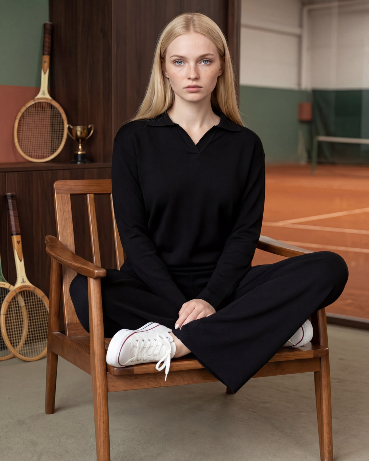 Women’s Premium Knit Soft Relax Fit Set – alternate view 8