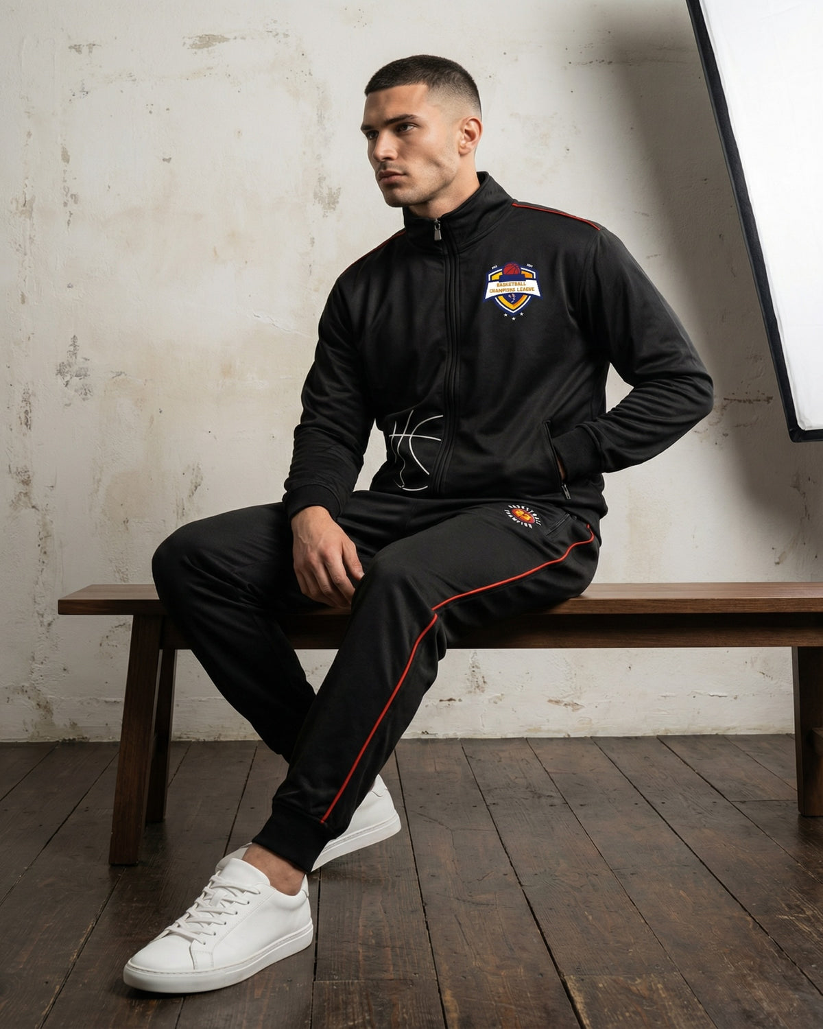Men's Basketball Inspired Tracksuit – alternate view 4