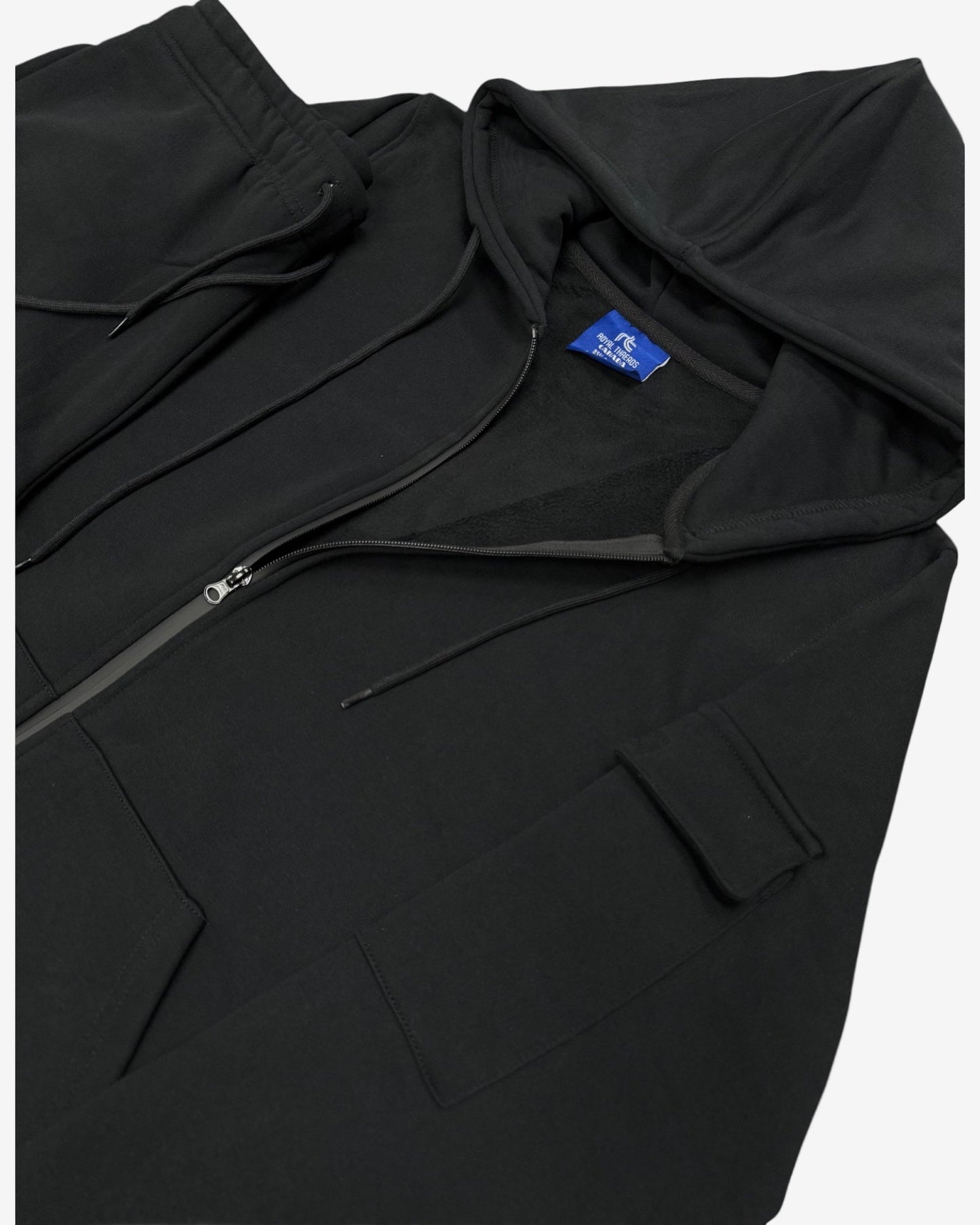 Men’s 2-Piece Cargo Jogger Sweatsuit - Heavy Duty Cotton Blend