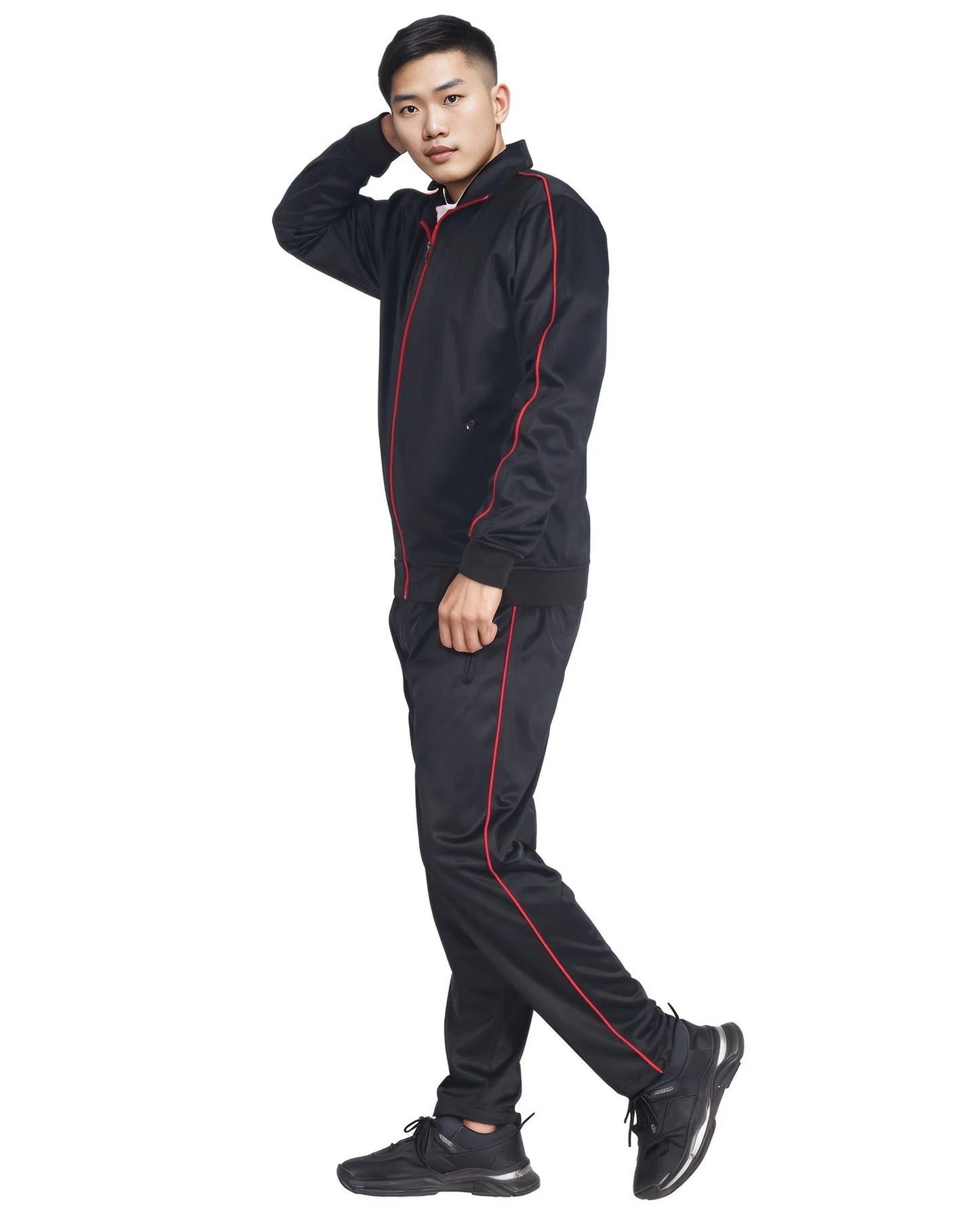 Men's casual Tracksuit plain season round Matching Outfit