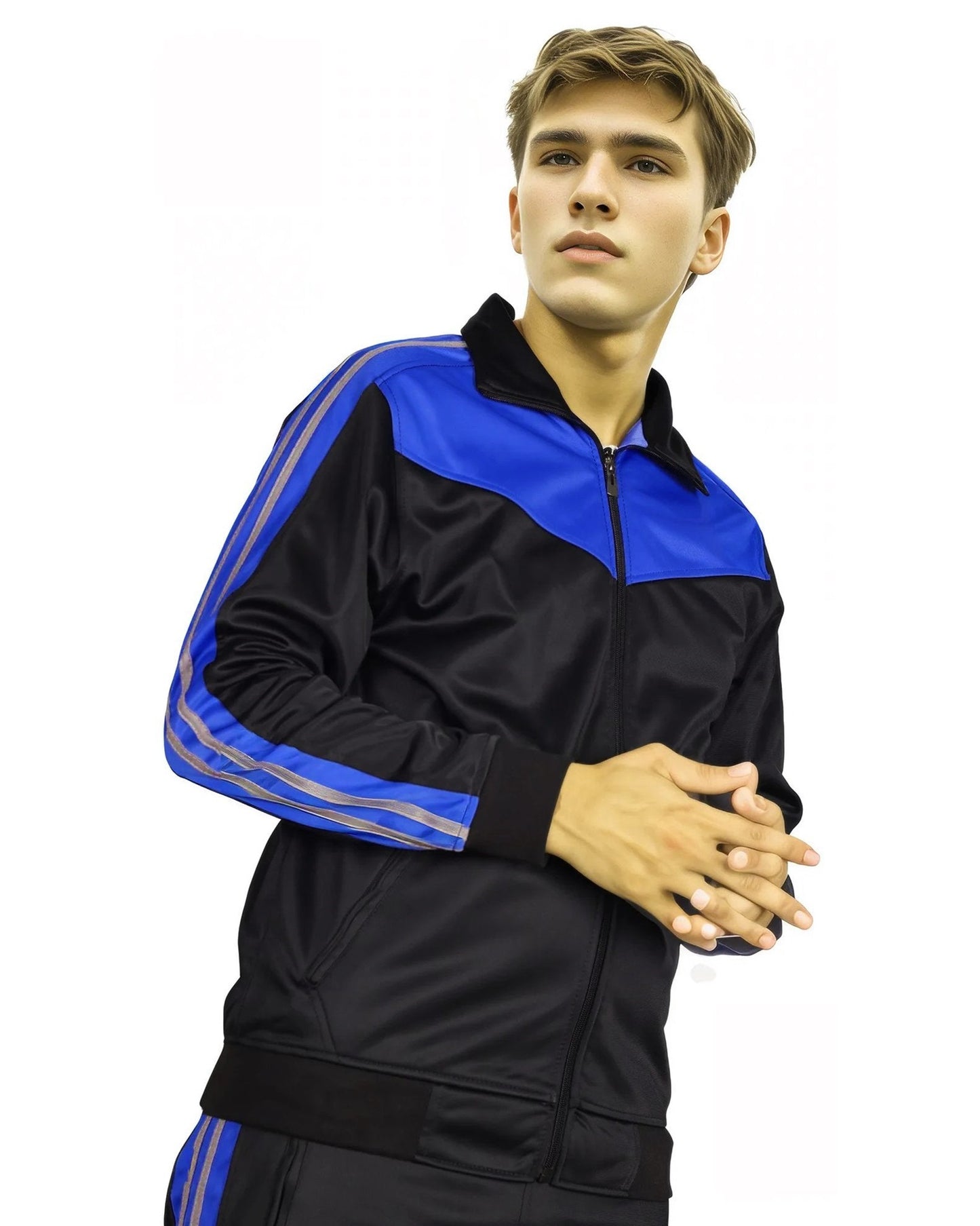 Men's Soft Athletic Tracksuit GYM Active Suit