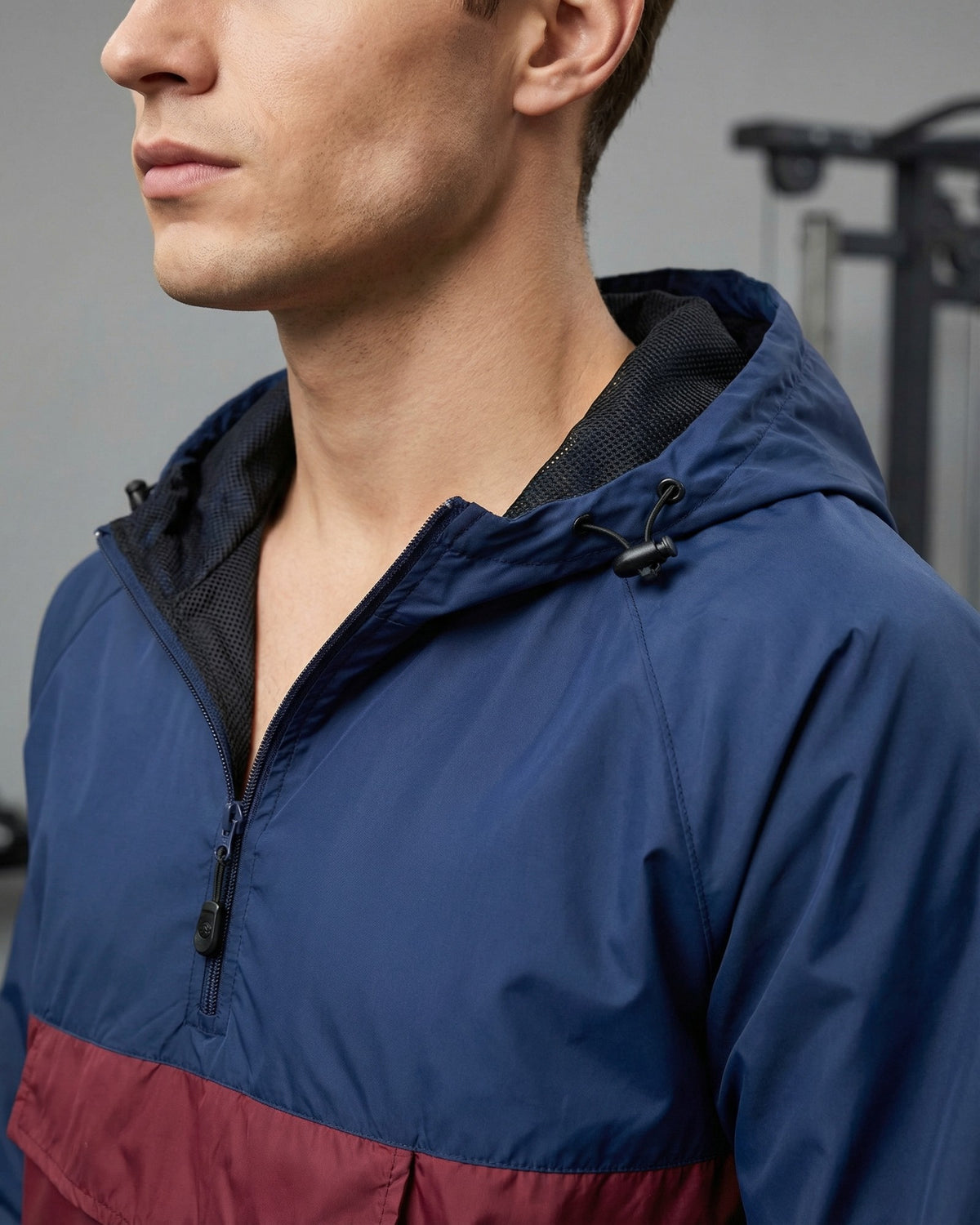 Men's Quarter-Zip Windbreaker Set – alternate view 5