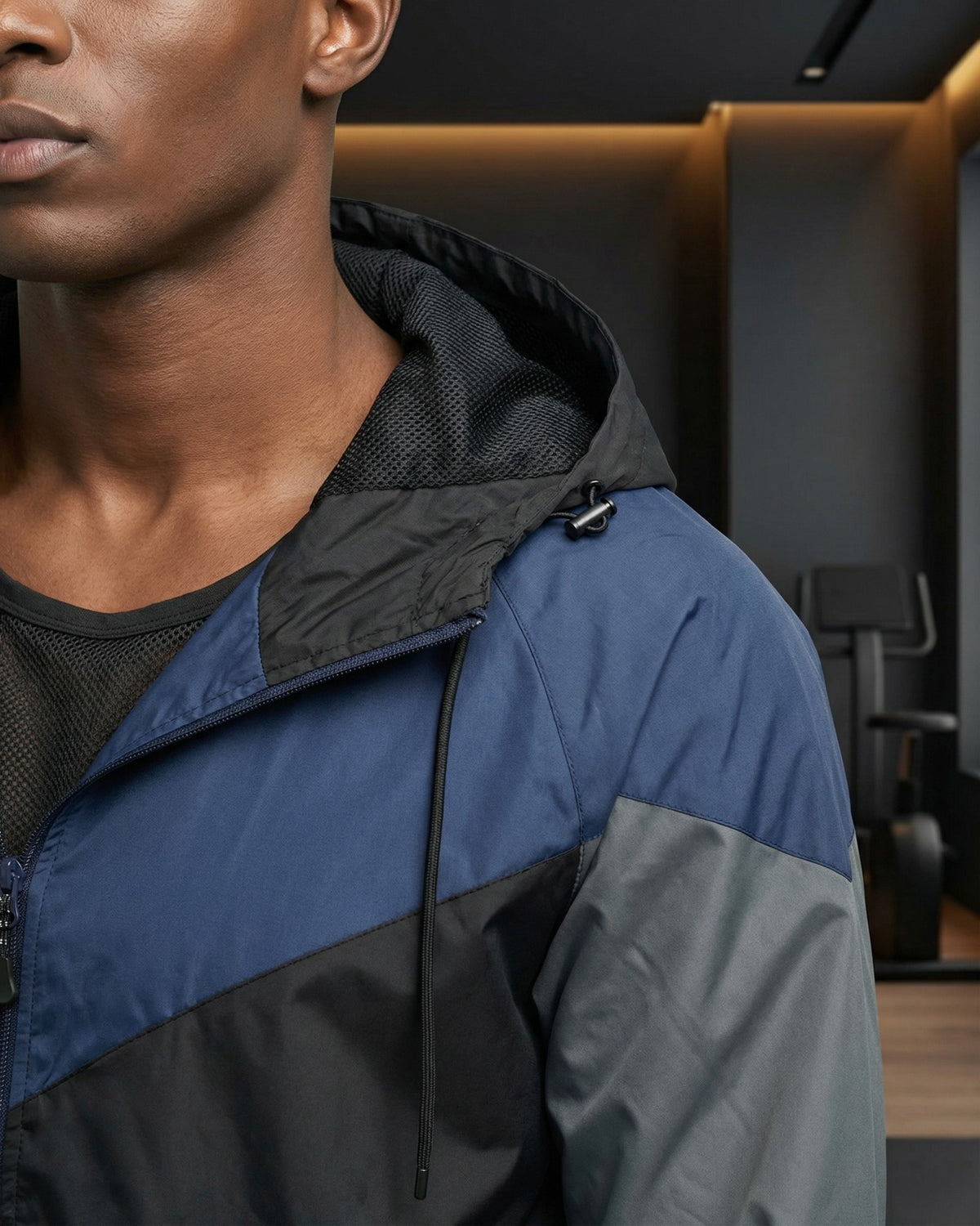 Men's Colorblock Windbreaker Workout Set – alternate view 25