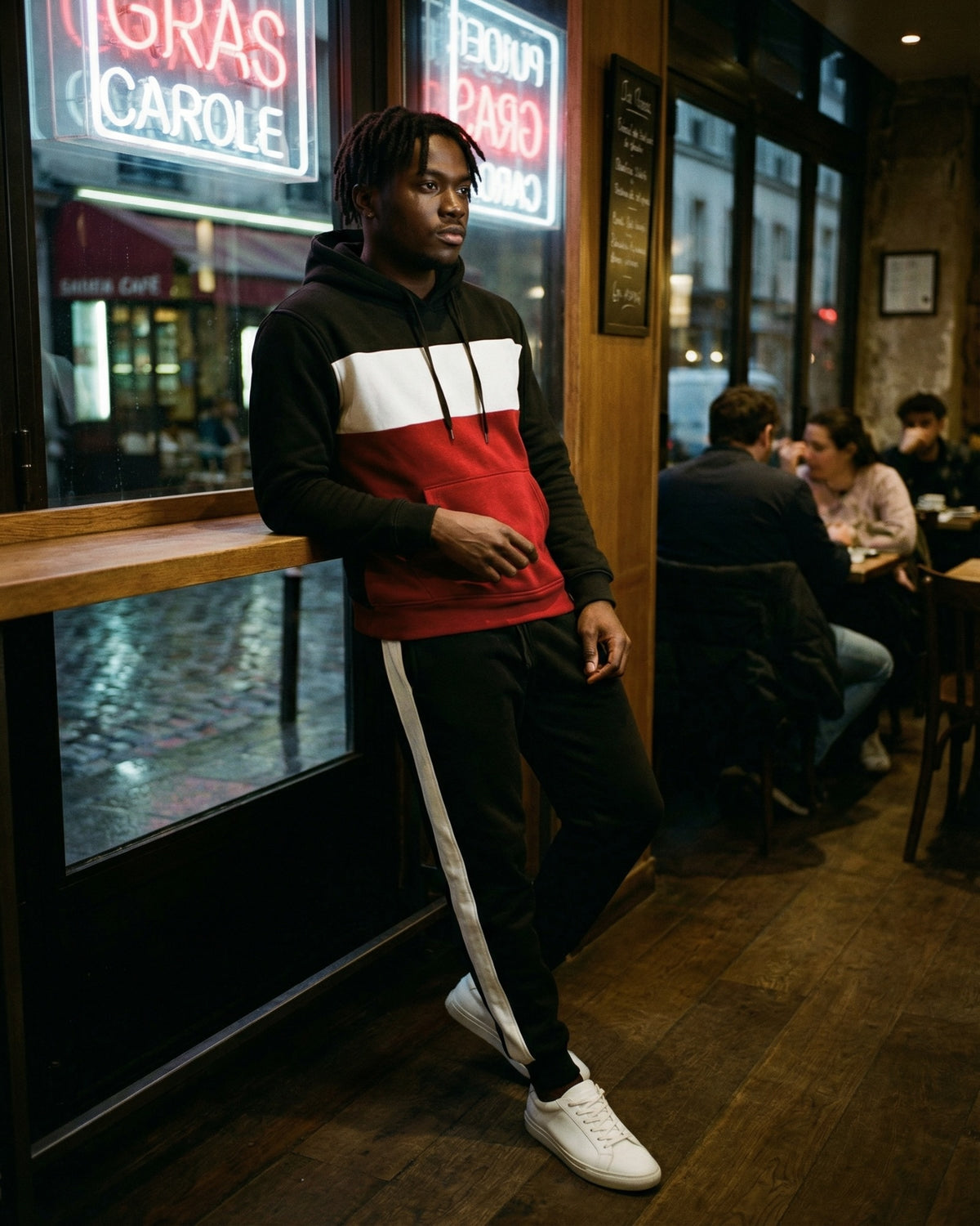Men's Galaxy Pullover Hoodie Jogger Set – alternate view 24