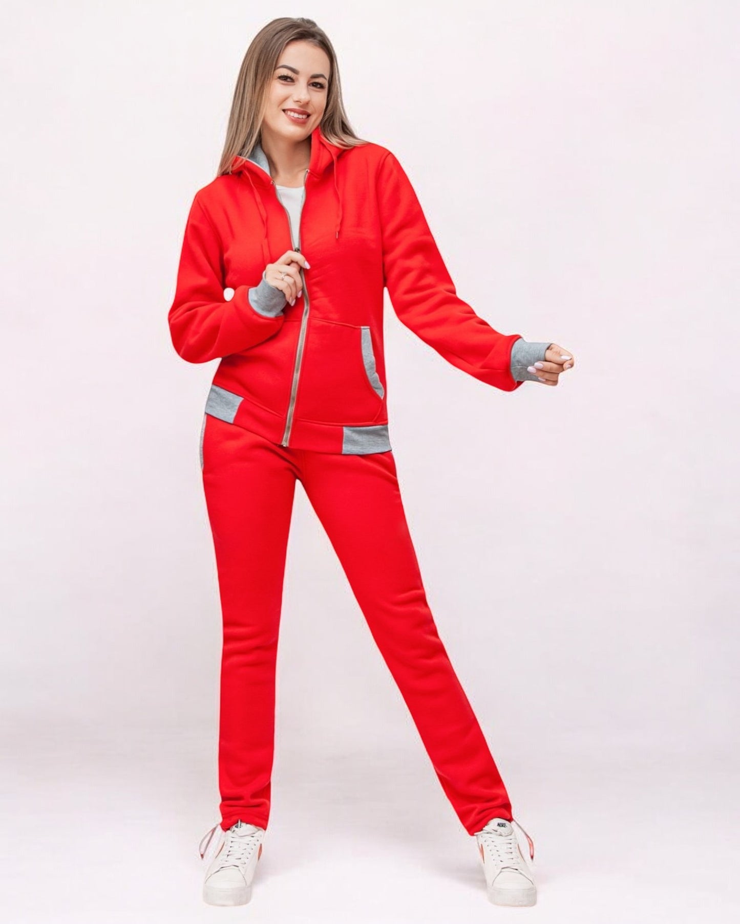 Women’s Blossoms Loungewear Jogging suit Sweat Jacket Sweatpants outfit