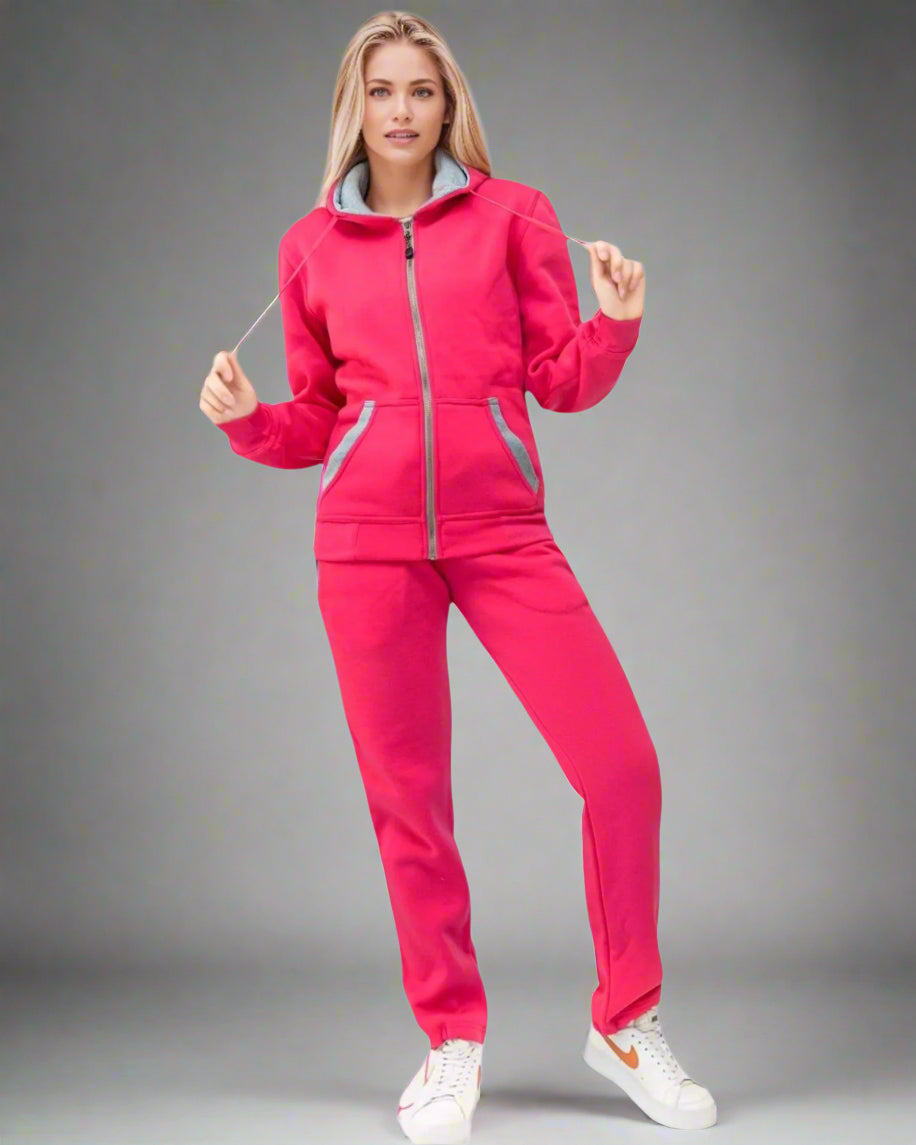 Women’s Blossoms Loungewear Jogging suit Sweat Jacket Sweatpants outfit