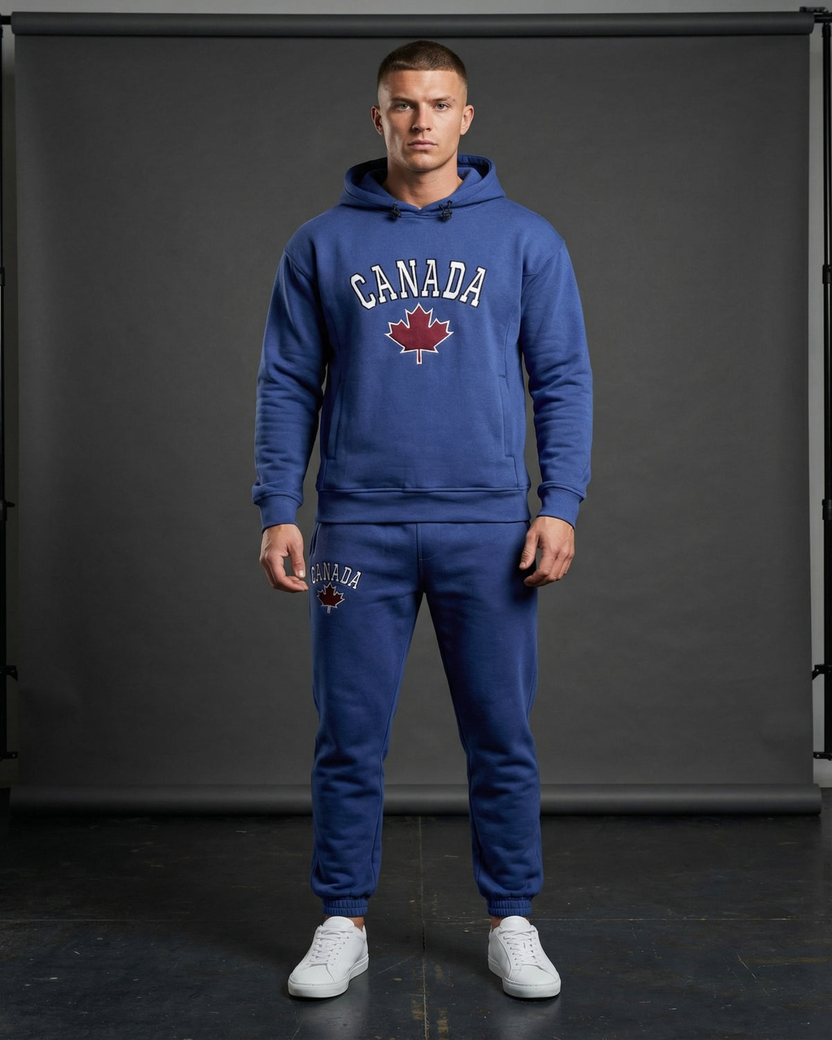 Men's Classic Pullover Canada Print Sweatsuit – alternate view 2