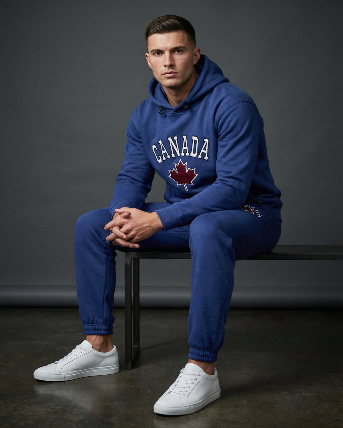 Men's Classic Pullover Canada Print Sweatsuit – alternate view 4