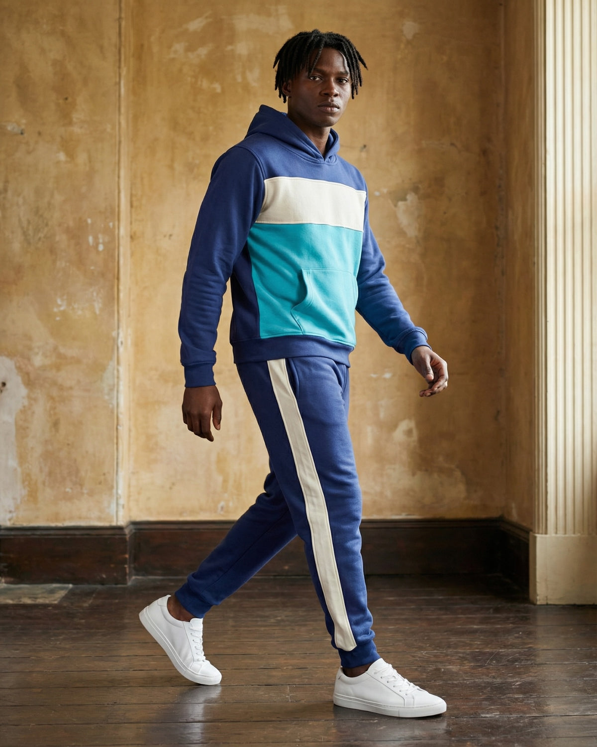 Men's Galaxy Pullover Hoodie Jogger Set – alternate view 3