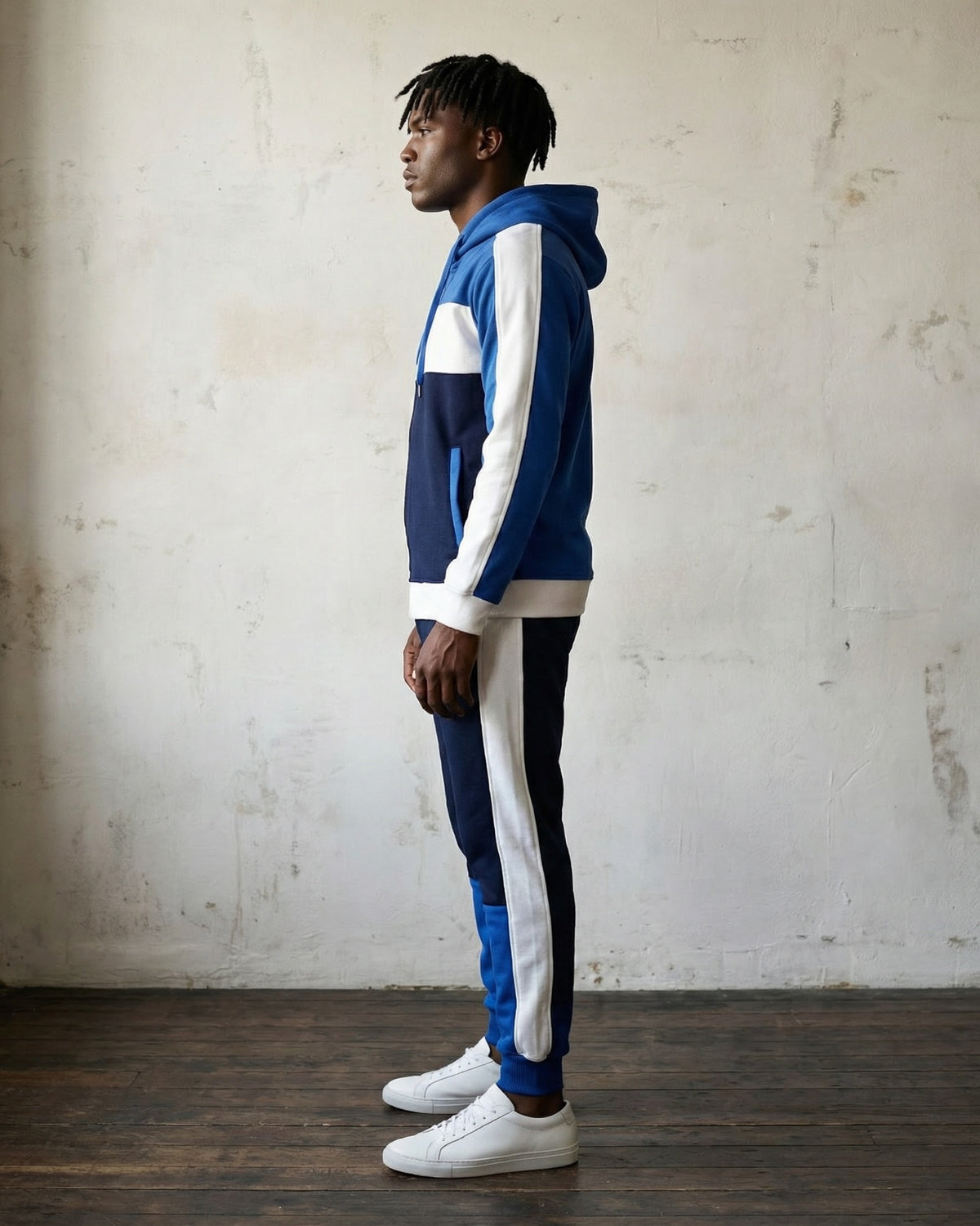 Men's Colorblock Sweatsuit – alternate view 4