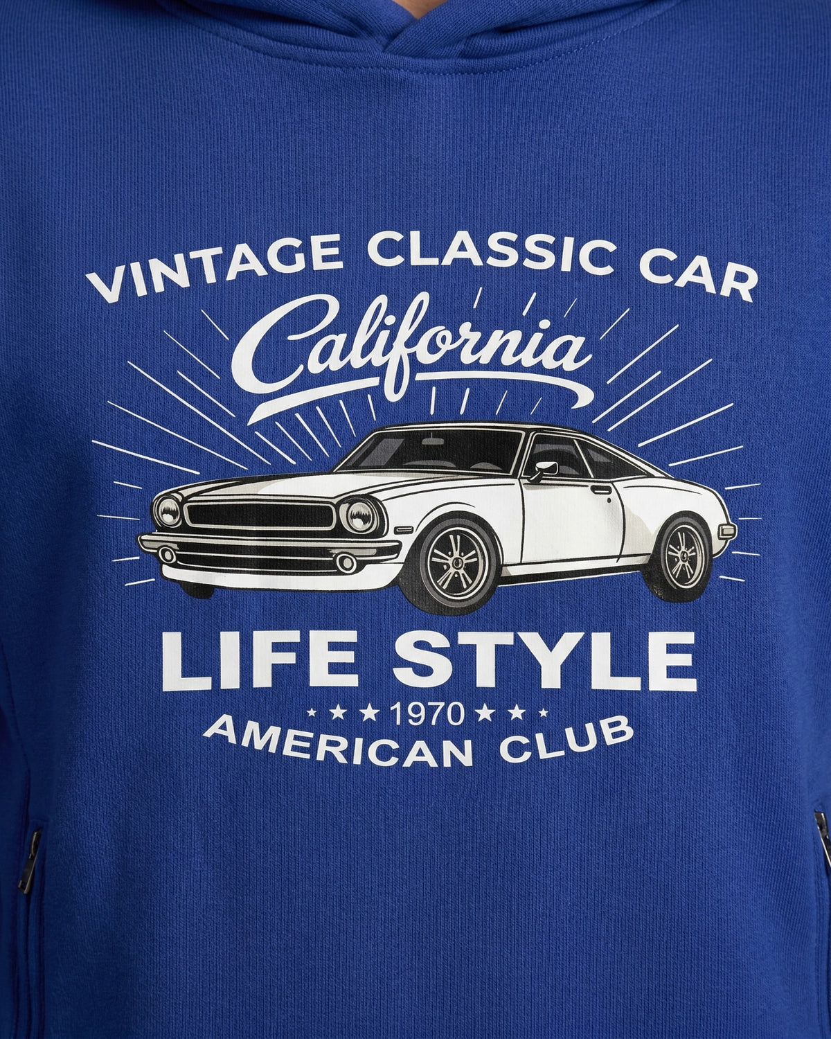 Men's Vintage Sports Car Sweatsuit – alternate view 13