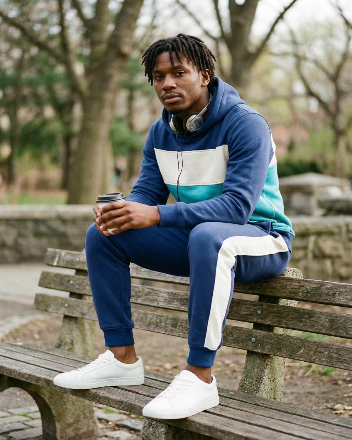 Men's Galaxy Pullover Hoodie Jogger Set – alternate view 6