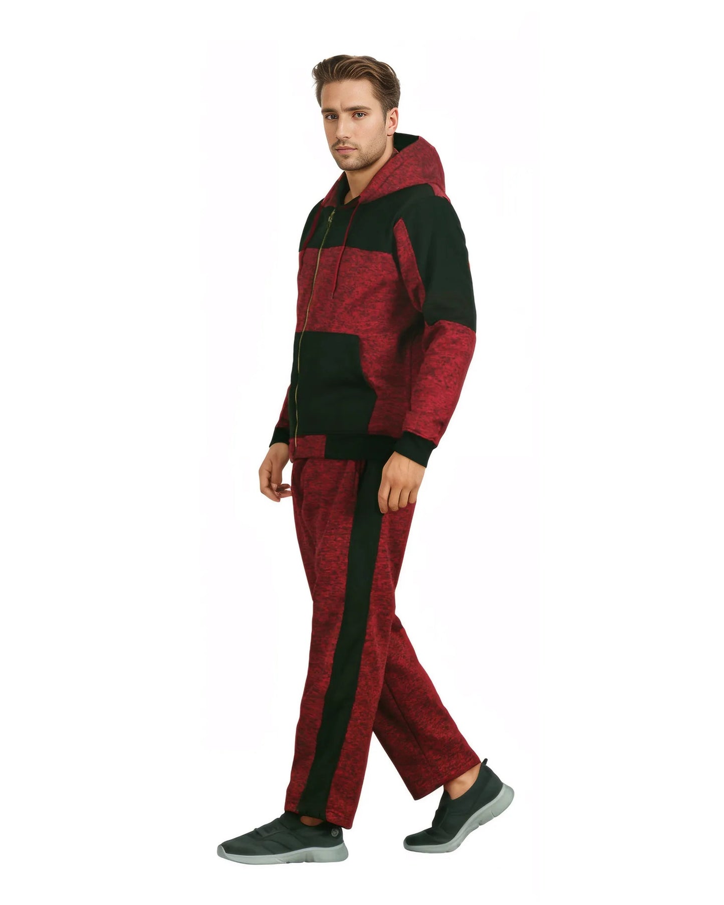 Men's Reef-Tech Fleece Sweatsuit biker stitch Set