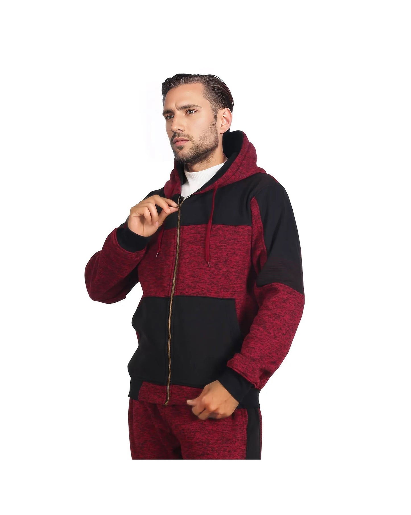 Men's Reef-Tech Fleece Sweatsuit biker stitch Set