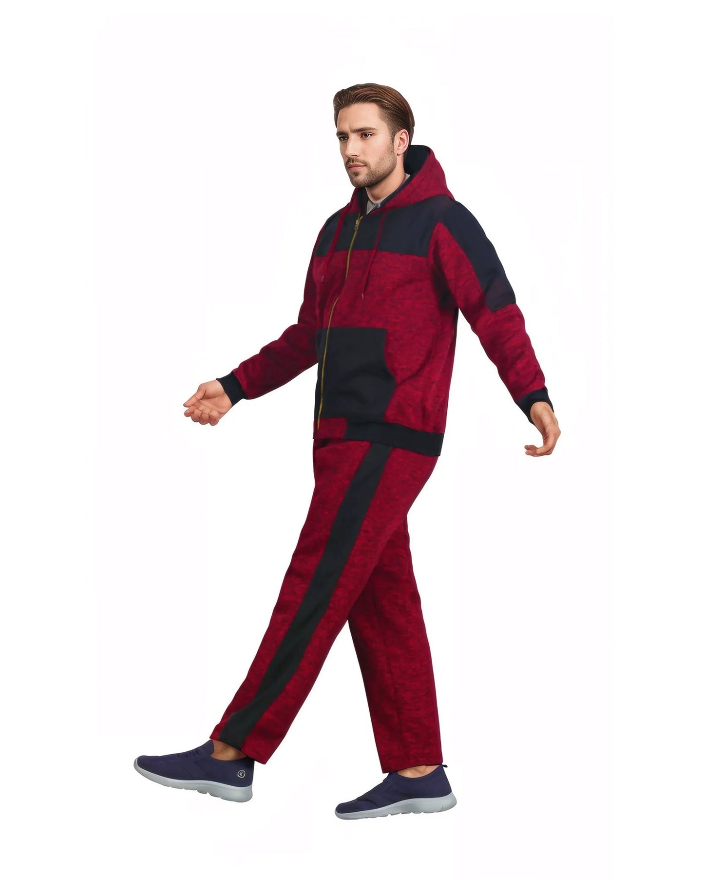 Men's Reef-Tech Fleece Sweatsuit biker stitch Set