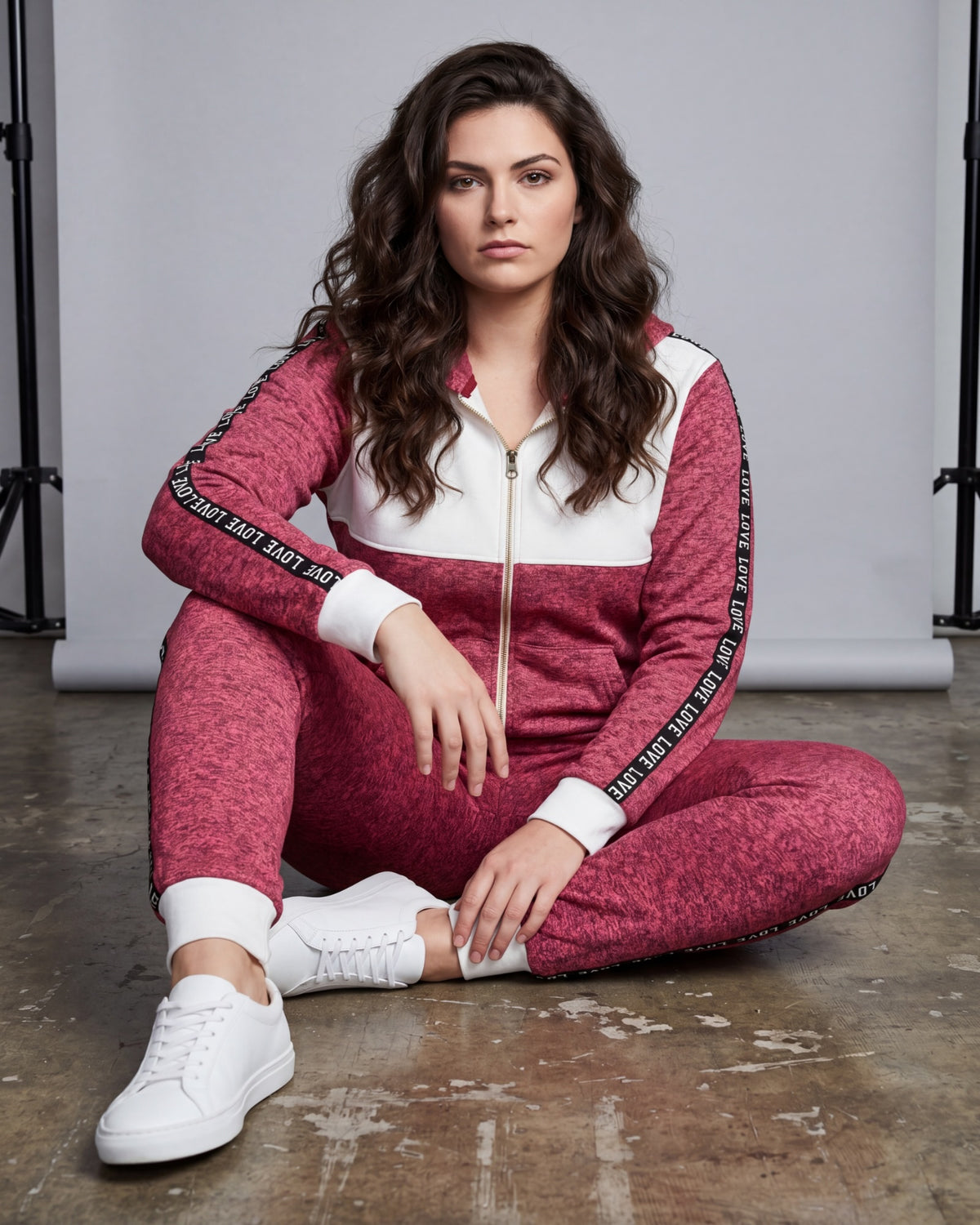 Women's Love Stripe Sweatsuit – alternate view 12