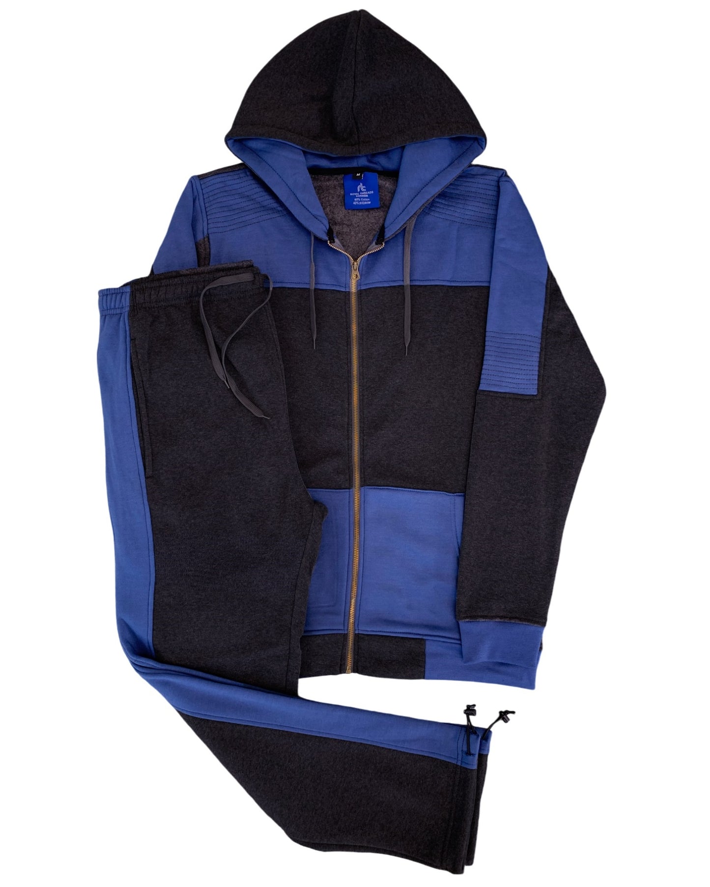 Men's Reef-Tech Fleece Sweatsuit biker stitch Set