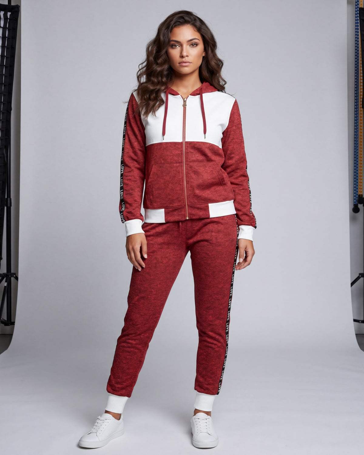 Women's Love Stripe Sweatsuit – alternate view 13