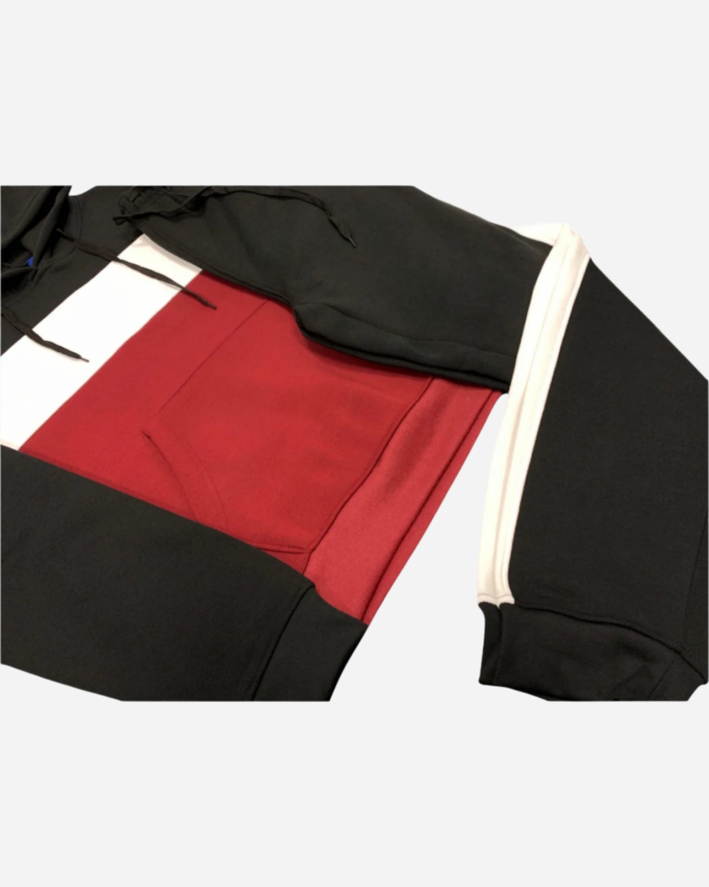 Men’s 2-piece Winter Fleece Sweatsuit Pullover Hoodie & Jogger Sweatpants